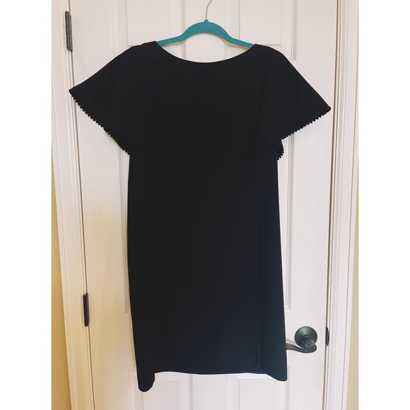 LOFT pom pom shift dress - Picture 2 of 6